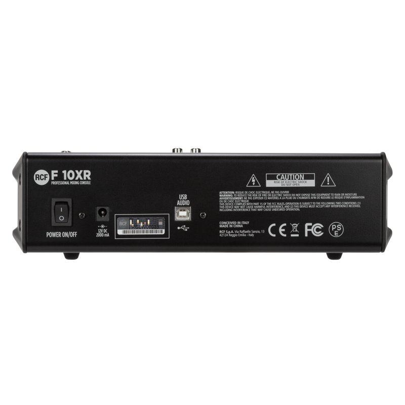 RCF mixer F 10XR  10 kanaler, DSP og USB