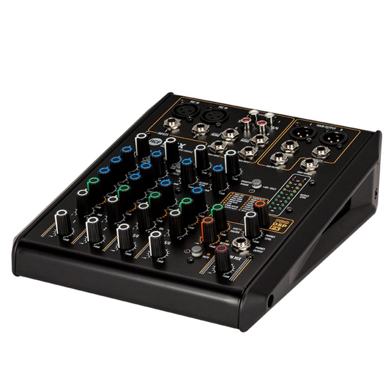 RCF mixer F 6X 6 kanaler og DSP