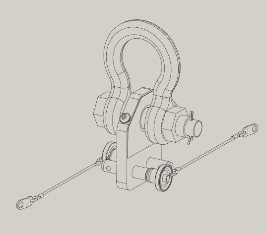 Pickup Tab m/shackle til GTX 10 