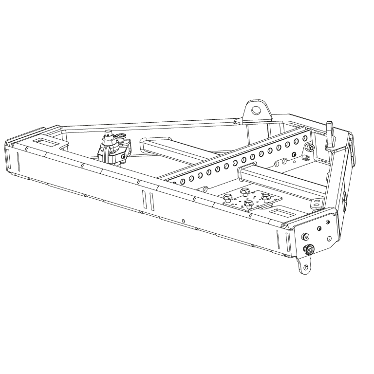 Flybar til GTX12 rigging fra 6 til 24 units