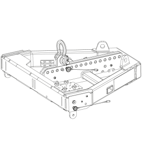 Flybar til GTX10 rigging op til 16 units