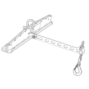 Fly-bar til GTS29 rigging op til 16 moduler