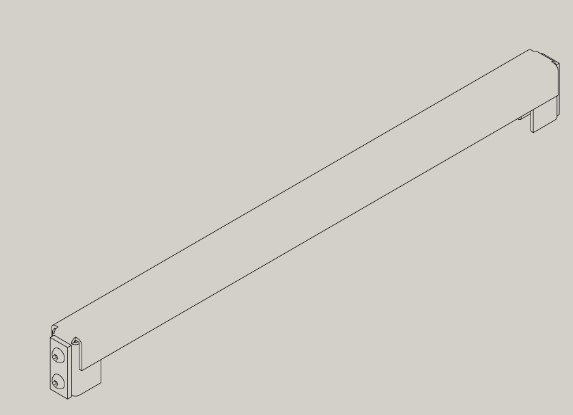 Flybar kit til GTS 19G til brug med FLB60676 og FLB60673