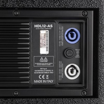 RCF Aktiv Line Array Subwoofer HDL12-AS 1400W 131 dB SPL