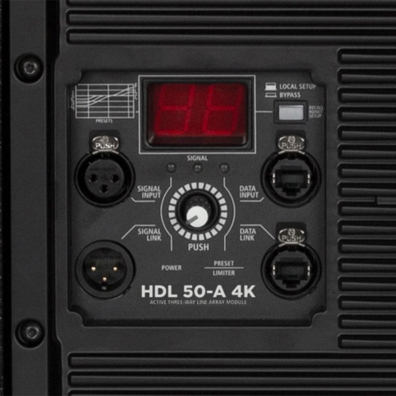 RCF Aktiv Line array modul HDL50-A 4 143 dB SPL 8000 W RDNet