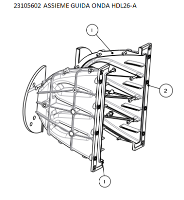 RCF horn ombygningskit �ndrig til TTL4-A