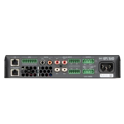 RCF forst�rker med DSP og Dante 4 x 160 W