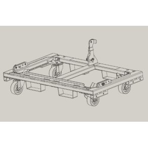 GTX 12 transportvogn til 4 moduler