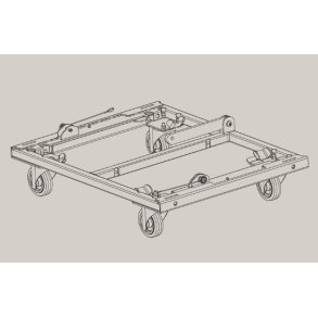 GTX 10 transportvogn til 4 moduler