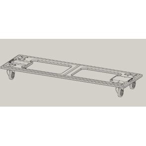 GTS 29 fronthjulsplade til 1 modul