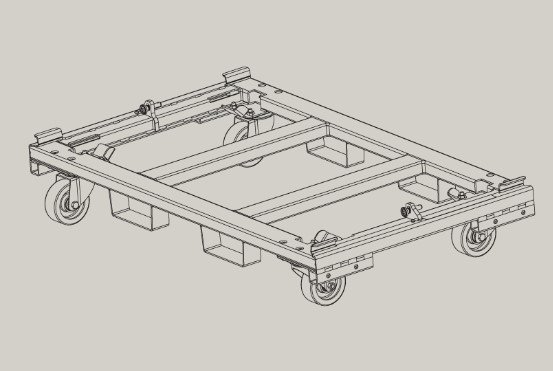 GTS 29 transportvogn til 3 moduler