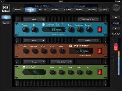 RCF M18 digital mixer 18 kanaler