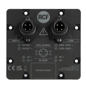 RCF Amphenol in-out panel til Compact M og SUB s-serie IP67