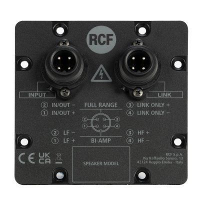 RCF Amphenol in-out panel til Compact M og SUB s-serie IP67