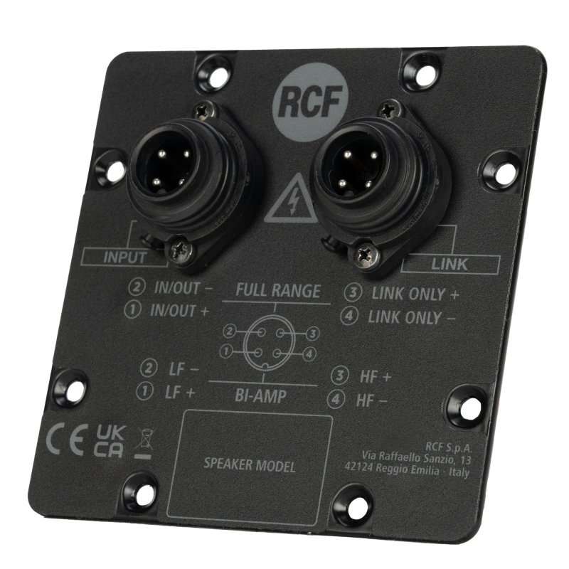 RCF Amphenol in-out panel til Compact M og SUB s-serie IP67