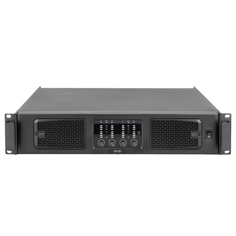 RCF Forstrker QPS 10 k 10000 W 4 x 2500 W 2 Ohm