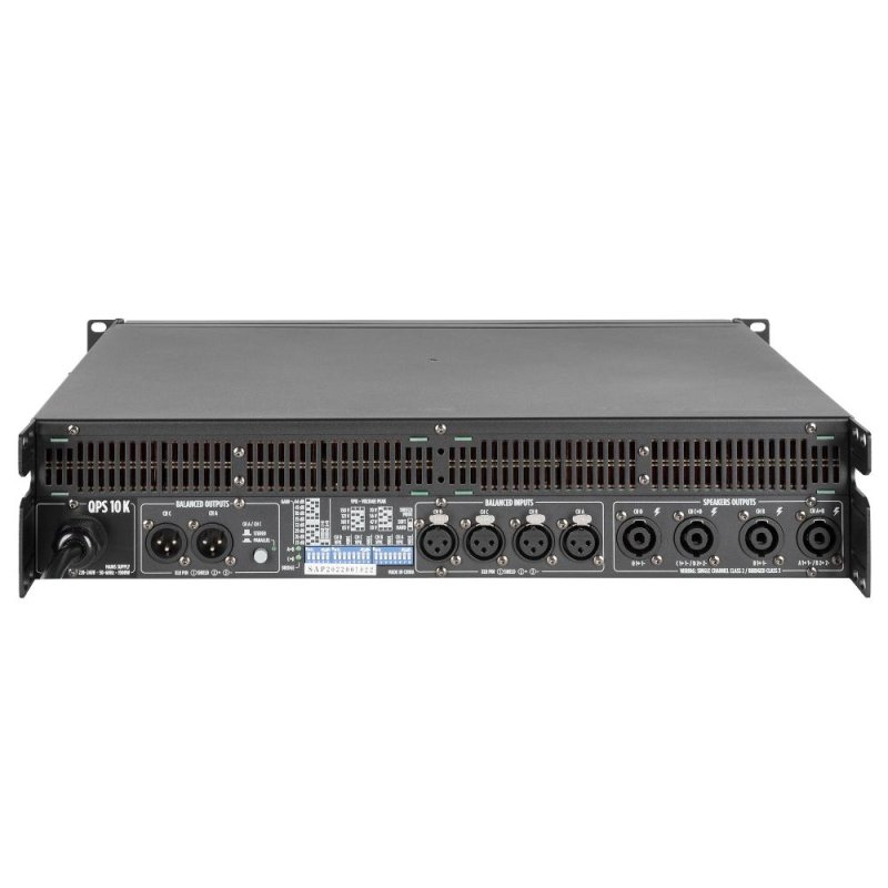 RCF Forstrker QPS 10 k 10000 W 4 x 2500 W 2 Ohm