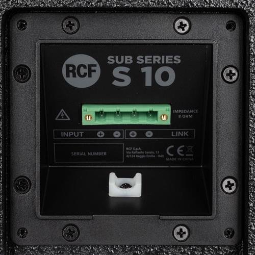 RCF bass reflex subwoofer 10