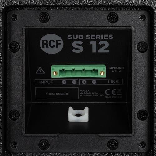 RCF bass reflex subwoofer 12