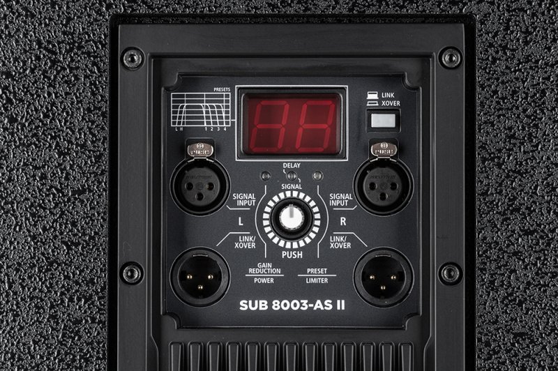 RCF Subwoofer SUB8003-AS mk2 aktiv Bass reflex 1100W