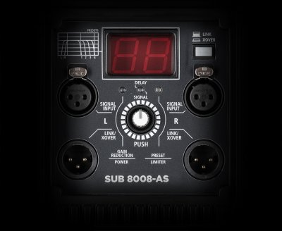 RCF aktiv Subwoofer Bass reflex 2x18