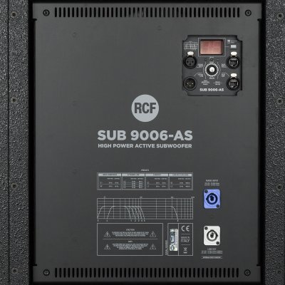 RCF Subwoofer SUB9006-AS Aktiv 2 x 18