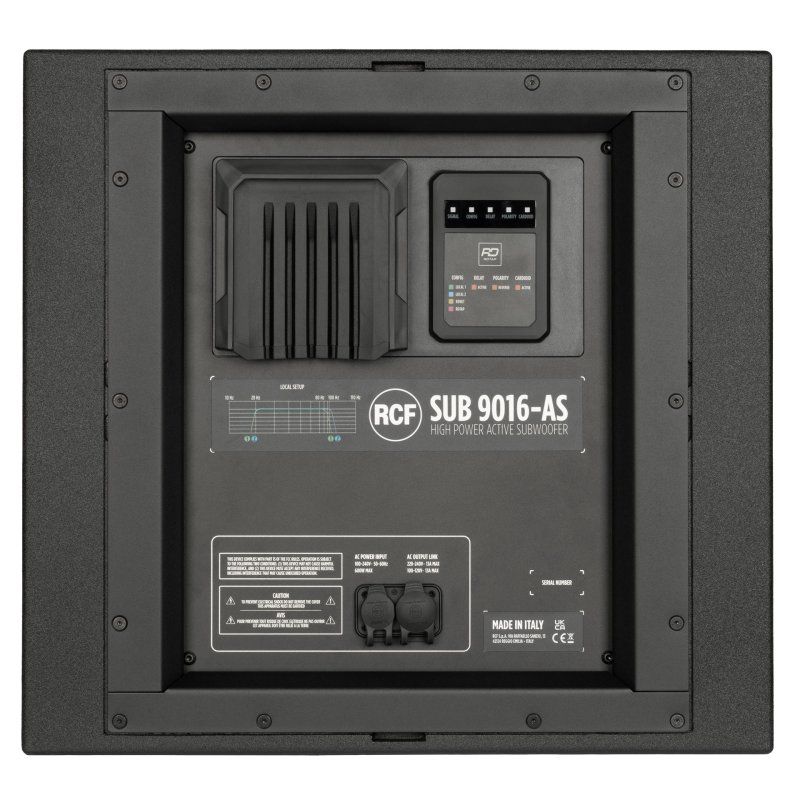 RCF Subwoofer SUB9016-AS Aktiv 1 x 16