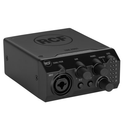 RCF USB audio interface 1 in / 2 out 24-bit 192 kHz