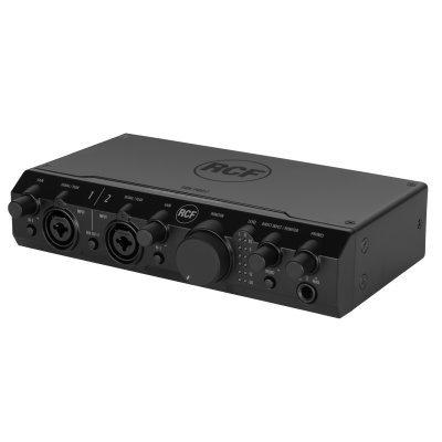 RCF USB audio interface 2 in / 2 out 24-bit 192 kHz