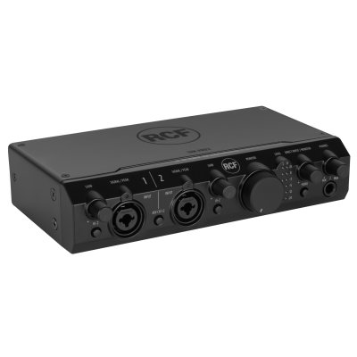 RCF USB audio interface 2 in / 2 out 24-bit 192 kHz