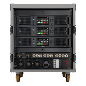 RCF touring rack 11 Unit med 3 x XPS16K, 1 x SD6/4 og 1 x PD32A