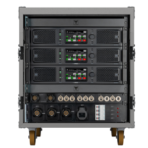 RCF touring rack m/Dante 11 Unit 