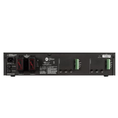 RCF forst�rker til installation 2 x160W - 100 Volt og 4 Ohm