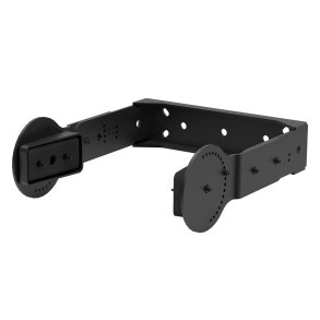 RCF u-b�jle s�t (2 styk) til vertikal montering af Compact M08, Sort