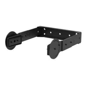 RCF u-b�jle s�t (2 styk) til vertikal montering af Compact M10, Sort