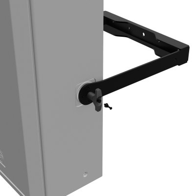 RCF vertikal monteringsb�jle til KX10-A Sort
