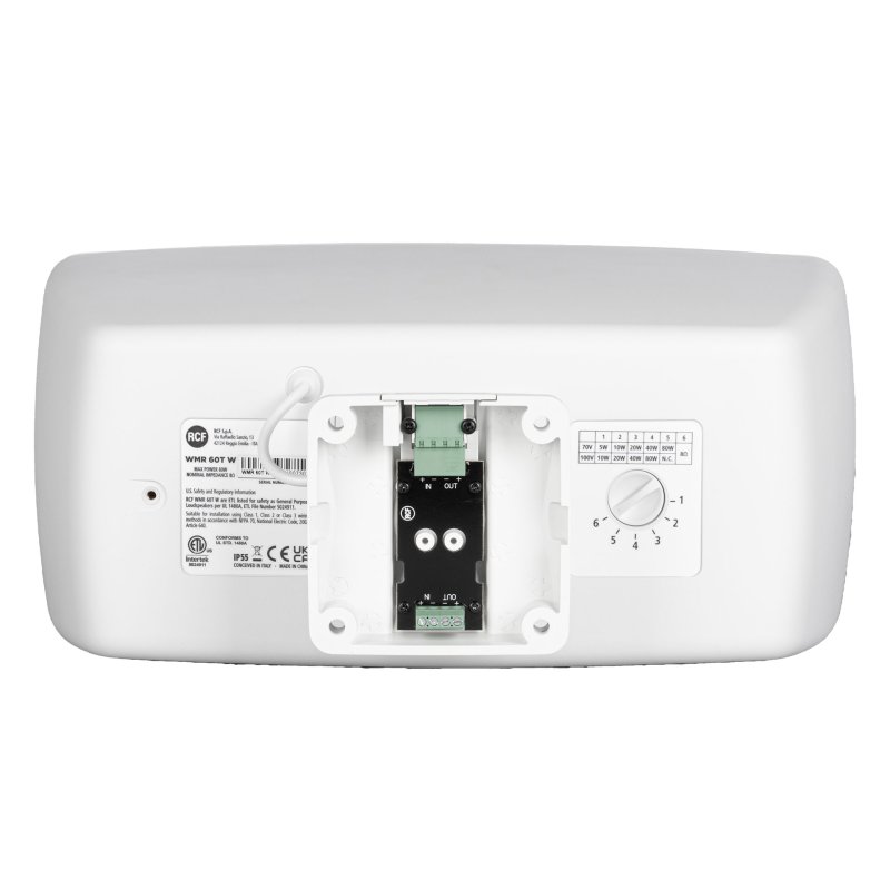 RCF vg hjttaler 2 vejs 80 w, IP55, Hvid