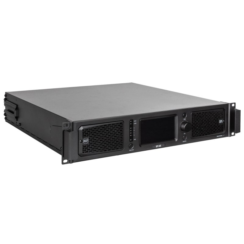 RCF XPS 16K 4 kanals DSP forstrker 4 x 4000 W, RDnet, Dante