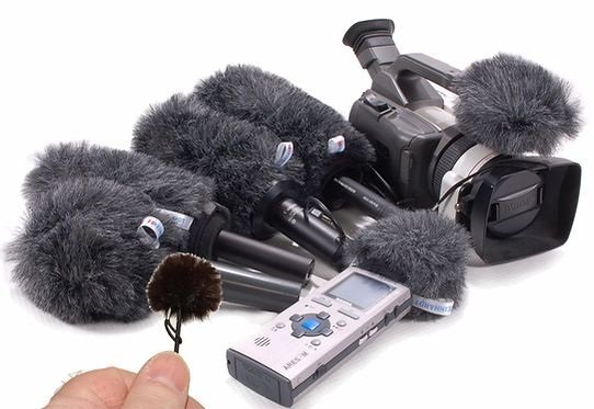 Reinhardt vindpels til JVC pro videokam =50 mm L=190 mm