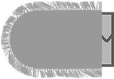 Reinhardt vindpels til Stormembran mikrofon �=65 mm L=110 mm