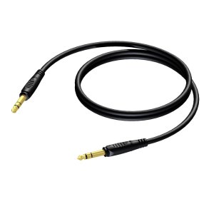 ProCab kabel stereo jack > jack 5 meter