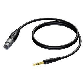 ProCab XLR hun > Jack stereo - 1,5 meter