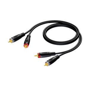 ProCab 2 x RCA > 2 x RCA - 5 meter