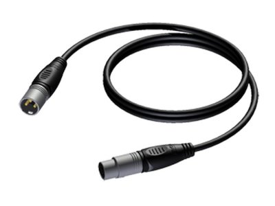 ProCab DMX-AES digital audio kabel 3-pol XLR 15 meter