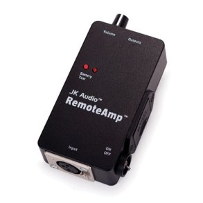 Batteri drevet hovedtelefon forst�rker, 1 kanal, 9V batteri