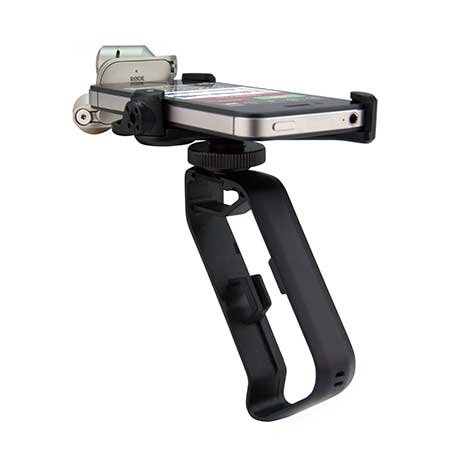 Rde Grip hndtag for iPhone 4 og 4S