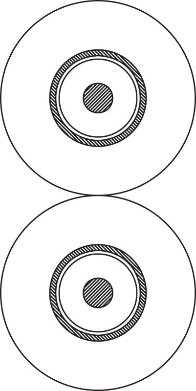 ProCab REF stereo line signal kabel ubalanceret 4 x 8 mm afklip meter ml