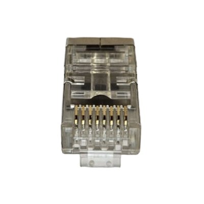 RJ45 modular plug Easy-Connect CAT6 STP f�r flexibel/massiv ledare - 1 styck
