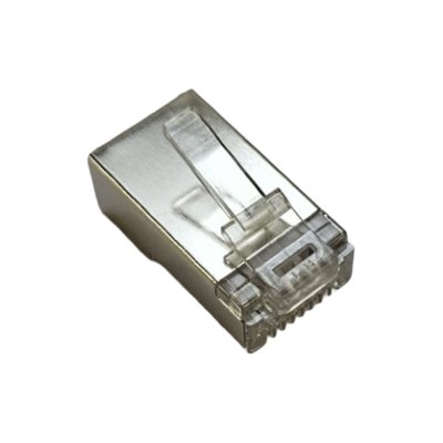 RJ45 modular plug Easy-Connect CAT6 STP til bl�d/massiv leder - 1 styk