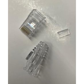 RJ45 modularstik stik CAT6 til Stiv/Flex ledere